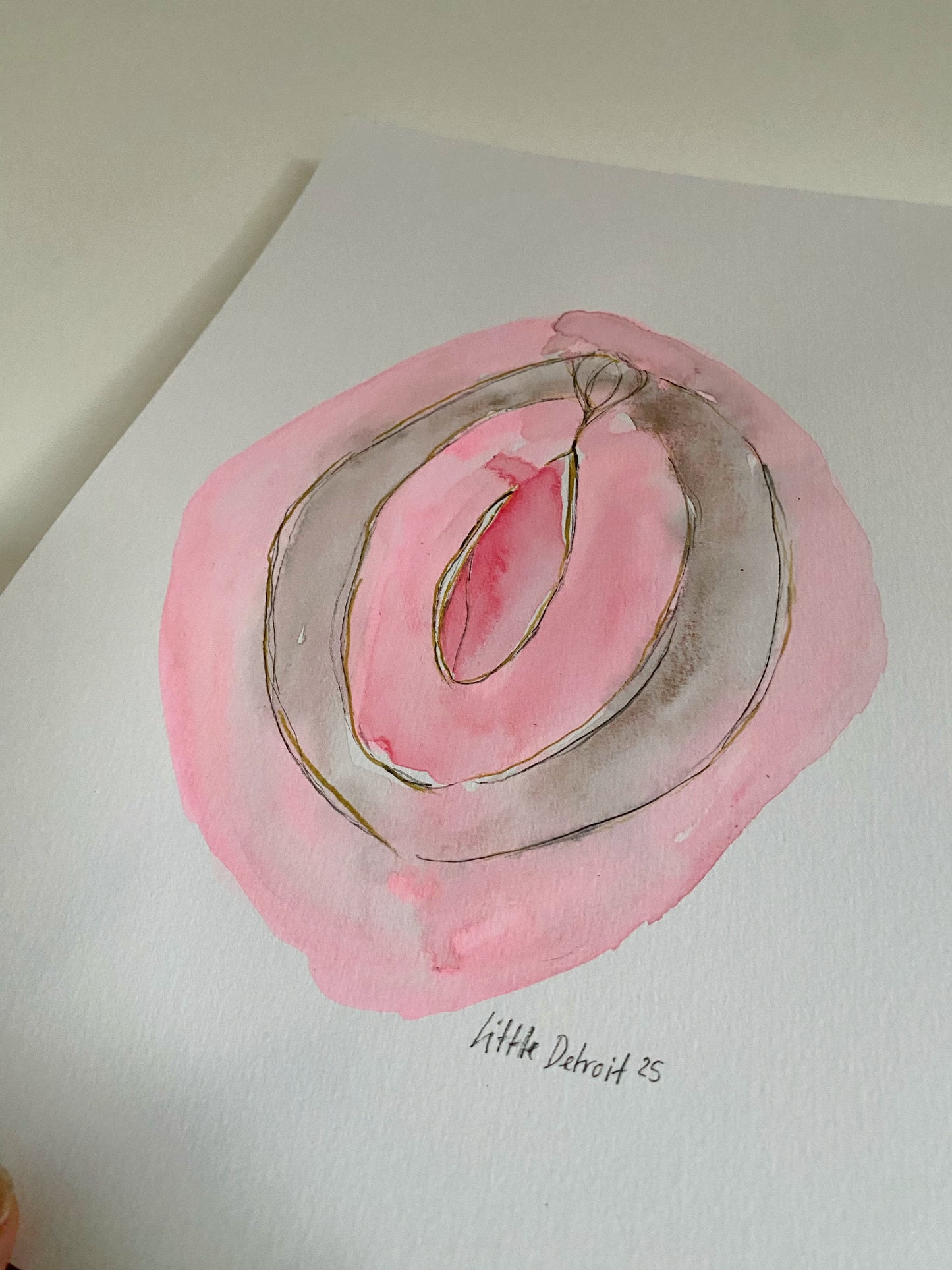 ‘Yoni’ Akvarel A4