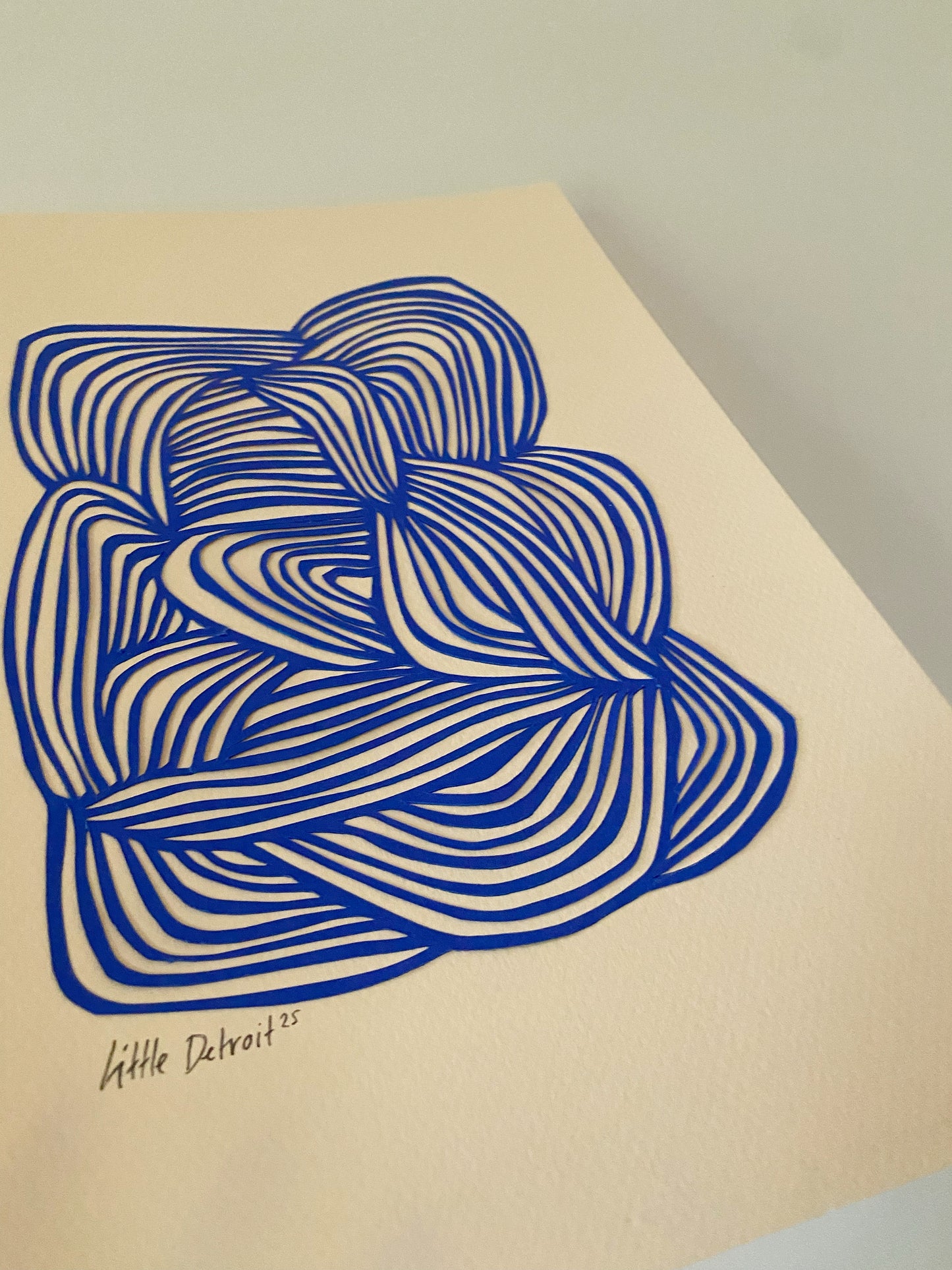 ‘Organic Blue’ A4