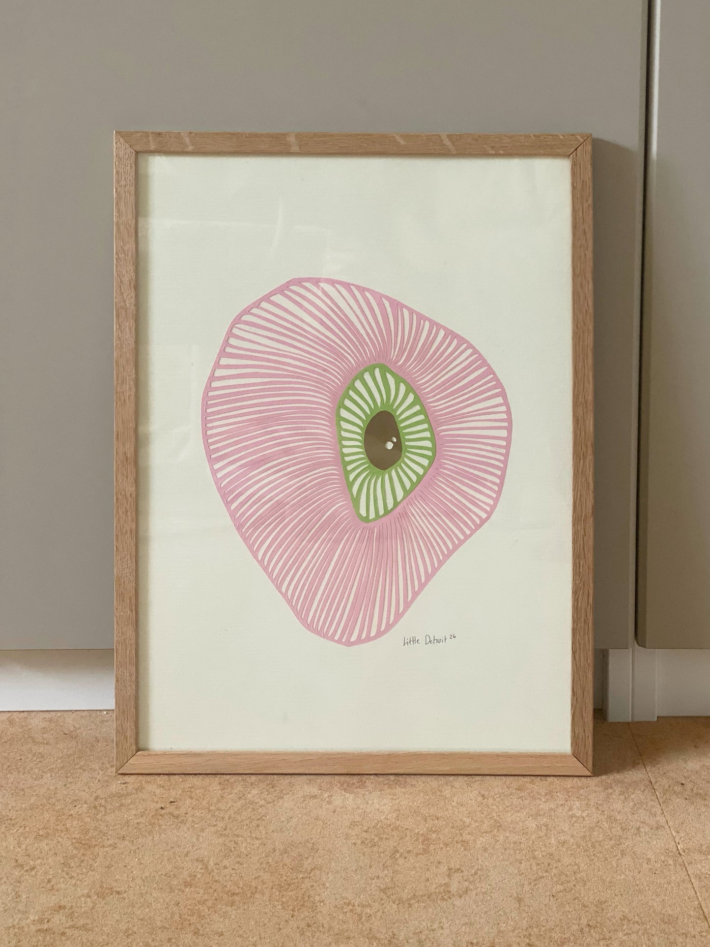 "Strawberry eye" A3