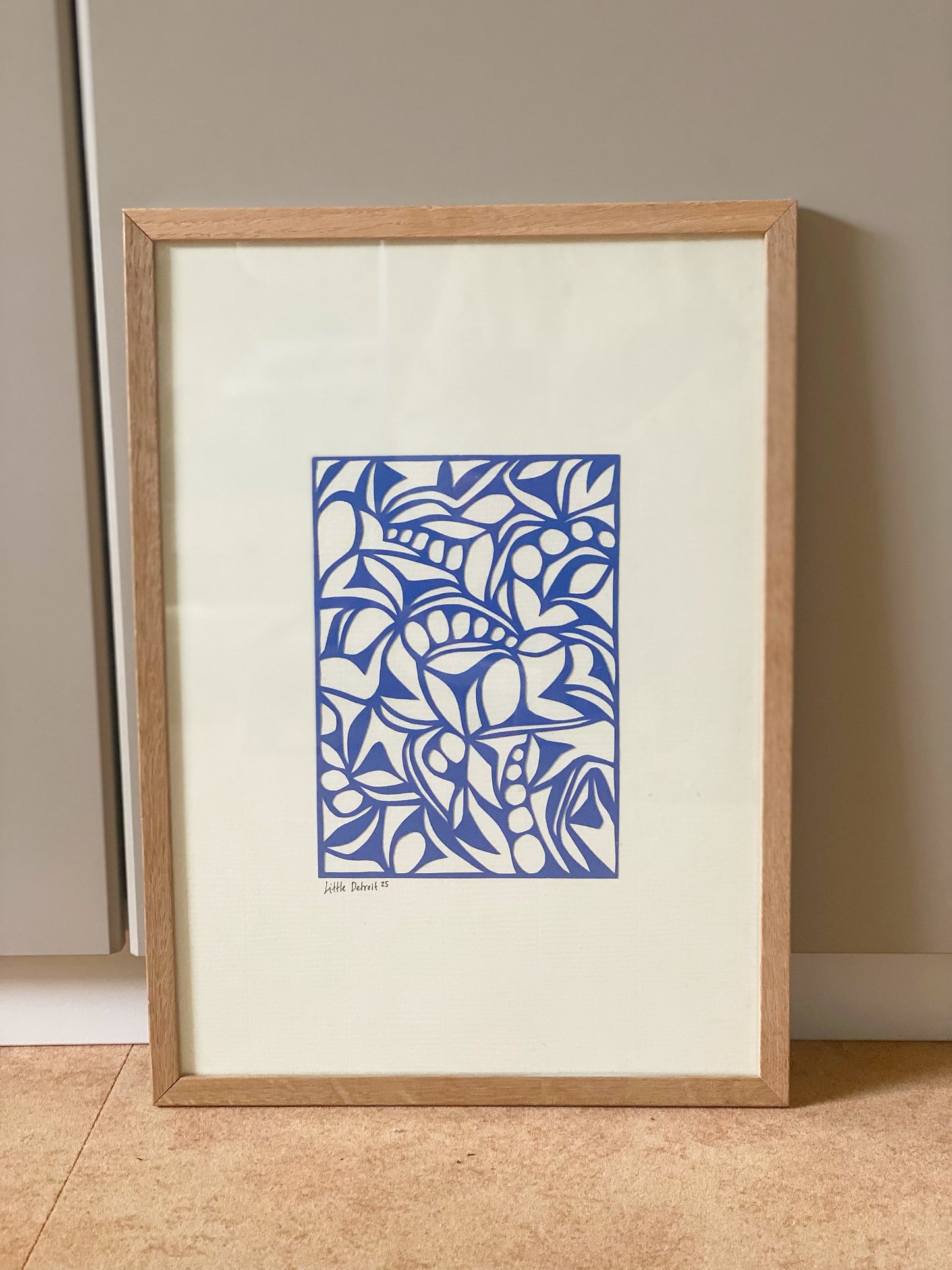 'Blue Echo' A3