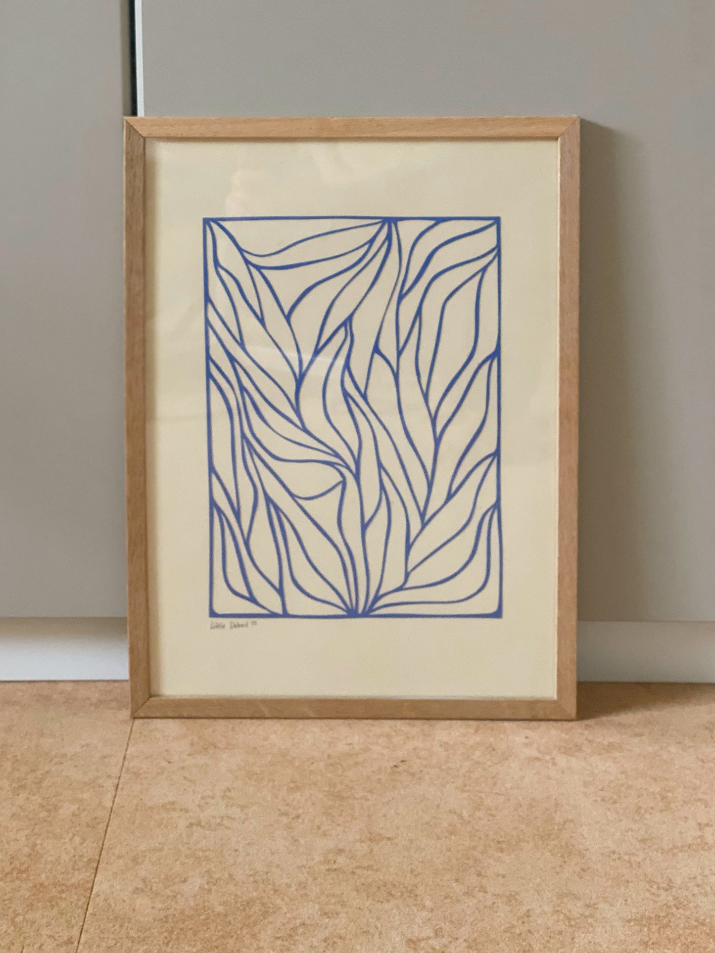 'Blue Haze' A3