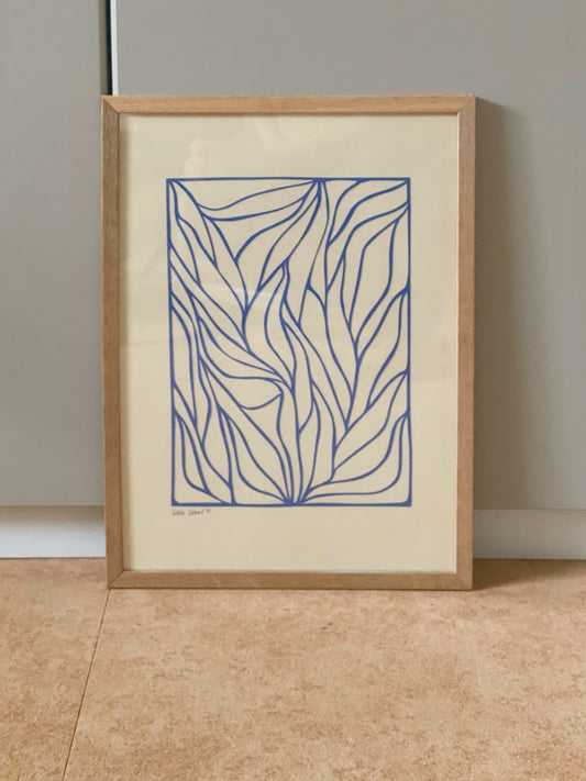 'Blue Haze' A3