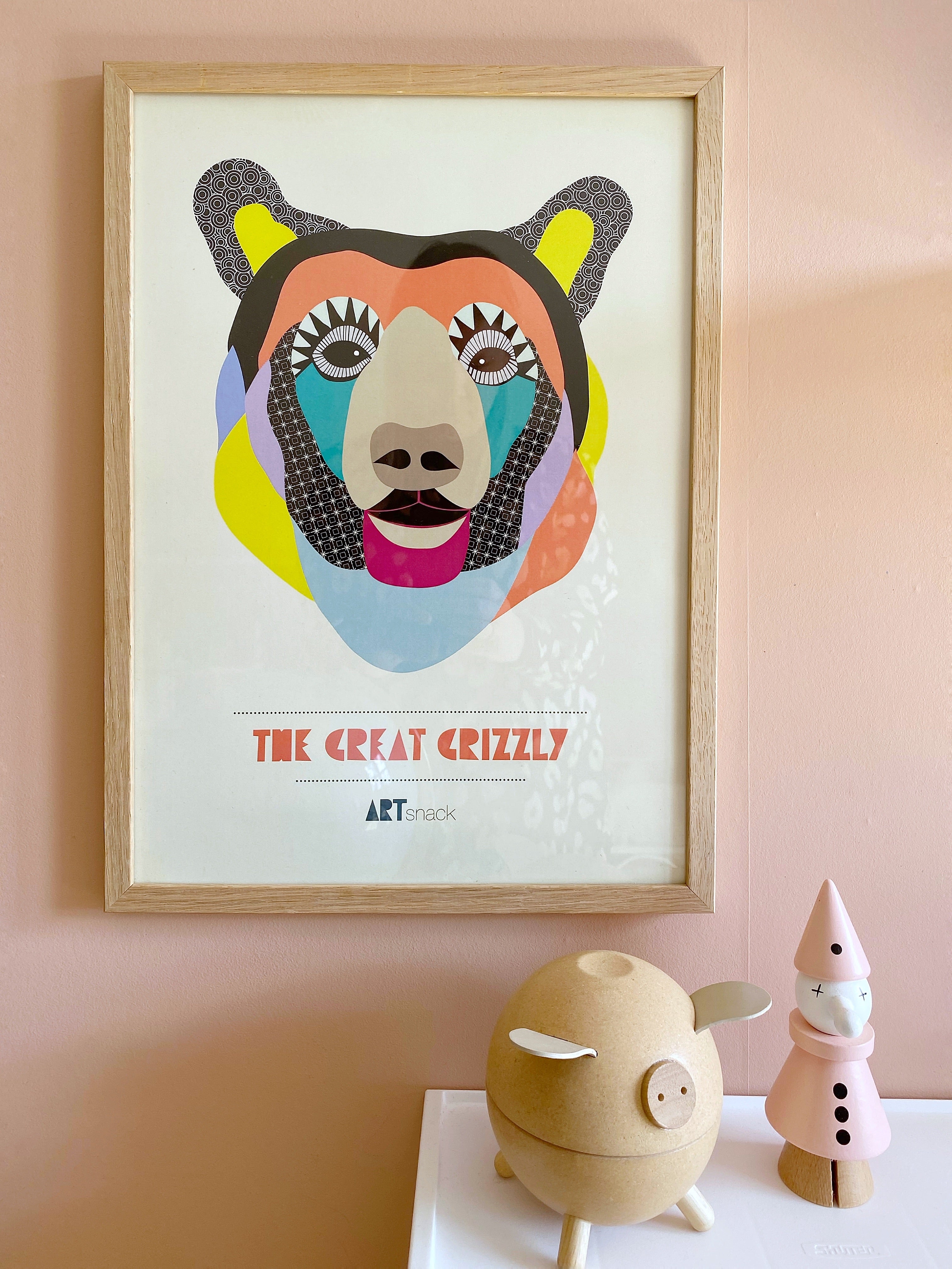 A3 print ‘The Great Grizzly’